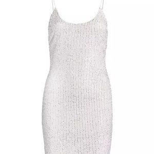 Alice + Olivia Nelle Sequin Mini Dress, Size 2